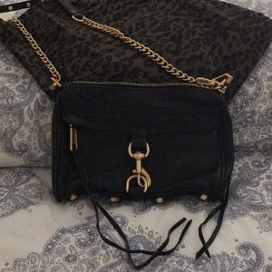 Rebecca Minkoff Mini MAC Black and Gold
